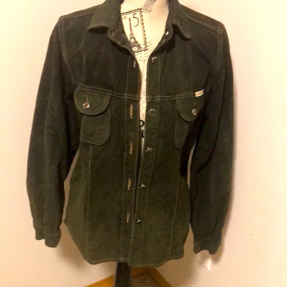 Vintage original Skotts Suede shirt jacket